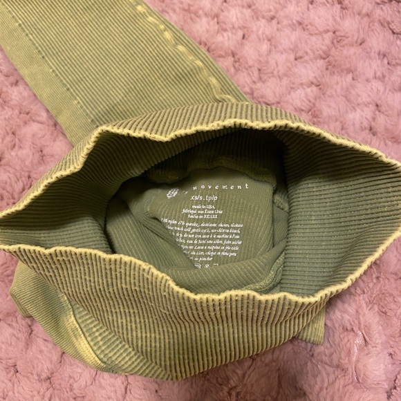 Free People Happiness Runs Movement Ultra High rise leggings lime chartreuse XS - Picture 4 of 5